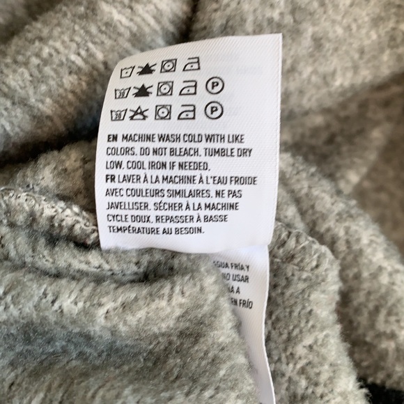 American Eagle Fleece Lined Full Zip Hoodie Small - Picture 7 of 8